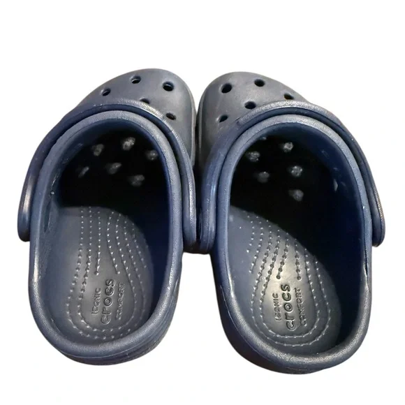 Crocs Kids Blue Clogs - Picture 3 of 7